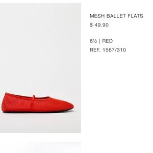 Mesh Ballet Flats